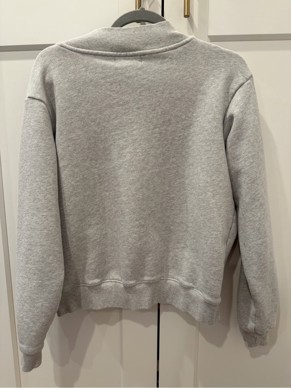 Parke Grey Pullover with Denim Logo - Picture 2 of 5